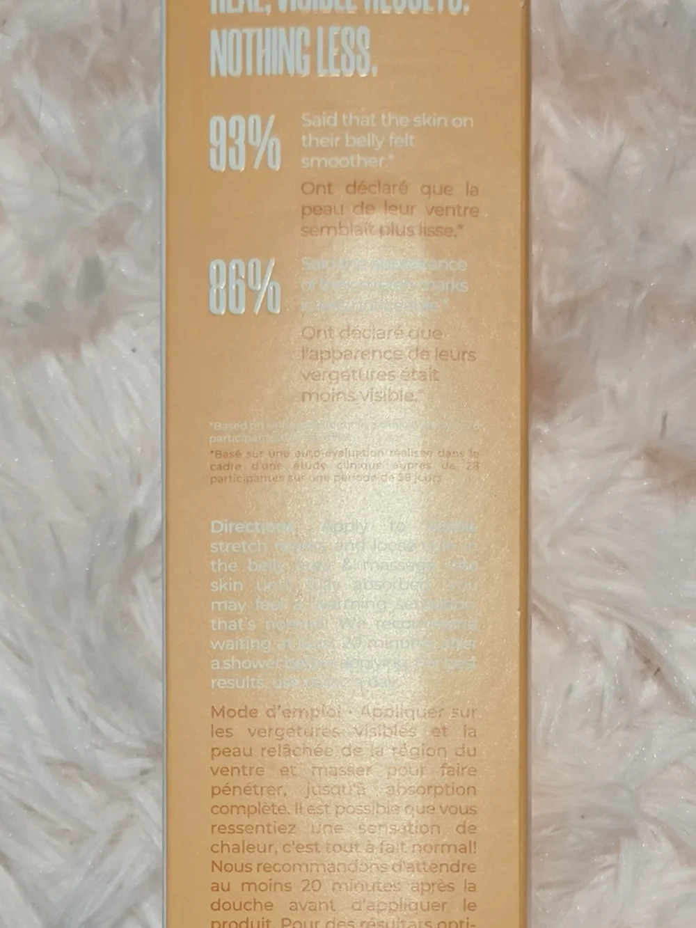 B-FLAT Belly Firming Cream — White & Gold Packaging